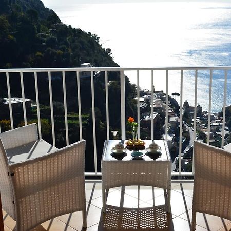 Casa Rossia Breathtaking Sea View Apartment In Позитано Экстерьер фото