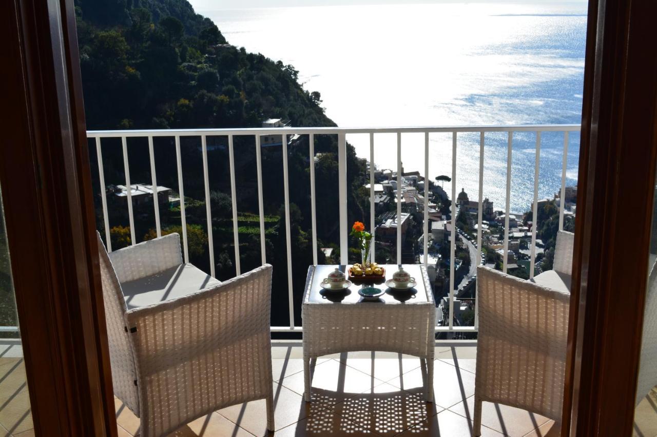 Casa Rossia Breathtaking Sea View Apartment In Позитано Экстерьер фото