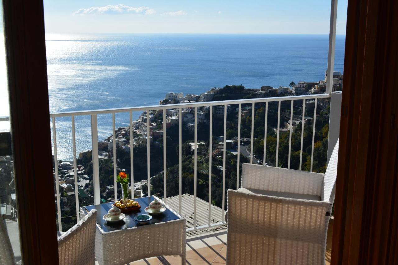 Casa Rossia Breathtaking Sea View Apartment In Позитано Экстерьер фото